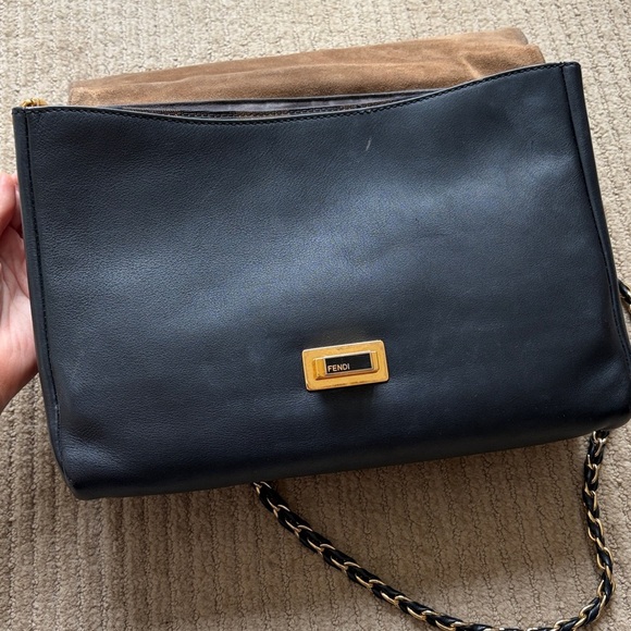 Fendi Leather Shoulder Bag - Authentic - Picture 12 of 15